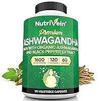 Algopix Similar Product 15 - Nutrivein Premium Ashwagandha Capsules