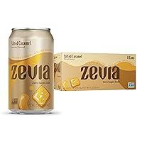 Algopix Similar Product 4 - Zevia Zero Sugar Soda Salted Caramel