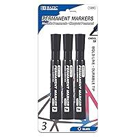 Algopix Similar Product 12 - BAZIC Permanent Marker Chisel Tip