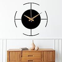 Algopix Similar Product 19 - Modern Large Metal Wall Clock