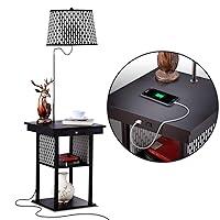 Algopix Similar Product 7 - Brightech Madison Side Table with Lamp