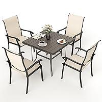 Algopix Similar Product 16 - Pamapic 5 Pieces Patio Dining Set