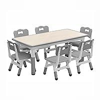 Algopix Similar Product 11 - Kids Table and Chairs Set Height