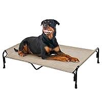 Algopix Similar Product 15 - Veehoo Elevated Dog Bed Outdoor Raised