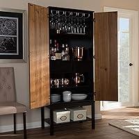 Algopix Similar Product 10 - Baxton Studio MidCentury TwoTone Wine