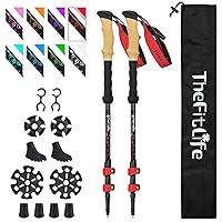 Algopix Similar Product 10 - TheFitLife Carbon Fiber Trekking Poles