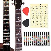 Algopix Similar Product 17 - Guitar Fretboard Stickers1pc Colorful