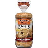 Algopix Similar Product 16 - Thomas’ Cinnamon Swirl Bagel 6ct