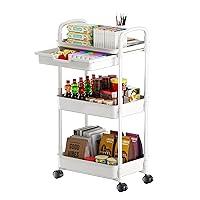 Algopix Similar Product 1 - Meulife 3Tier Rolling Utility Cart