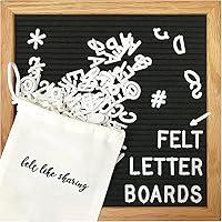 Algopix Similar Product 18 - Felt Letter Board 10x10in Changeable