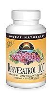 Algopix Similar Product 17 - Source Naturals Resveratrol 100 for