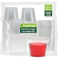 Algopix Similar Product 9 - Freshware Portion Cups 55 oz  100