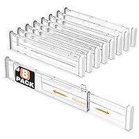 Algopix Similar Product 1 - HiYZ Adjustable Drawer Dividers 