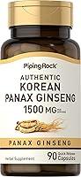 Algopix Similar Product 13 - Piping Rock Korean Ginseng Capsules
