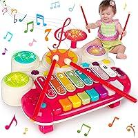 Algopix Similar Product 15 - 3 in 1 Musical Toys for Toddlers 13