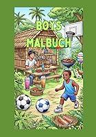 Algopix Similar Product 3 - boys Malbuch ein Ausmalbuch fr Jungen