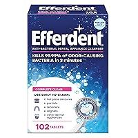 Algopix Similar Product 12 - Efferdent Retainer Cleaning Tablets