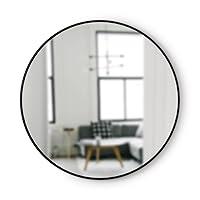 Algopix Similar Product 11 - Umbra Hub Round Wall Mirror with Rubber