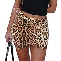 Algopix Similar Product 18 - Leopard Cheetah Skirt with Shorts