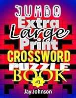 Algopix Similar Product 8 - Jumbo Extra Large Print Crosswords