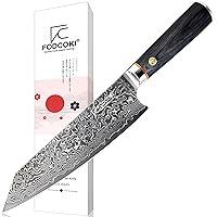 Algopix Similar Product 19 - FODCOKI Chef Knife 8 Inch Damascus