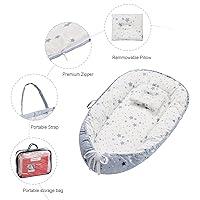 ZonLi Baby Lounger for Newborn, Baby Nest Cover for 0-12 Month