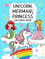 Algopix Similar Product 4 - Unicorn Mermaid  Princess Cute Fun