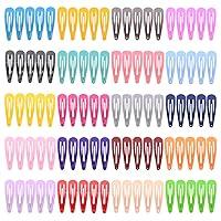 Algopix Similar Product 3 - 100 Pieces Solid Color 2 Inch Barrettes