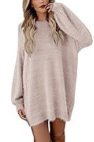 Algopix Similar Product 10 - Meenew Womens Furry Pullover Sweater