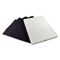 Algopix Similar Product 4 - HQRP True HEPA  4 Carbon Filter Set