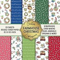 Algopix Similar Product 17 - Farmhouse Christmas Patterned