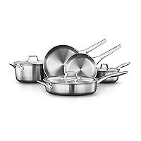 Algopix Similar Product 18 - Calphalon 8-Piece Pots and Pans Set