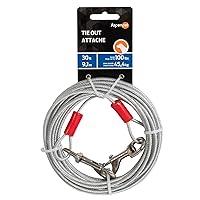 Algopix Similar Product 12 - Aspen Pet Dog Tie Out Cable  1700 lbs