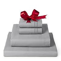 Algopix Similar Product 8 - Mellanni Queen Sheets Set  4 PC Iconic