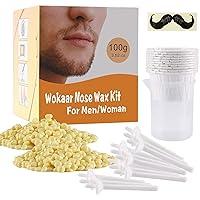 Algopix Similar Product 3 - Wokaar Nose Wax Kit  100 g Wax 30
