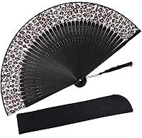 Algopix Similar Product 9 - Amajiji Small Folding Hand Fan for