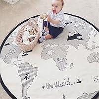 Algopix Similar Product 16 - 53 Inches Adventure World Map Pattern
