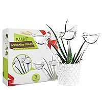 Algopix Similar Product 18 - Durable Glass Birds  Plant Watering