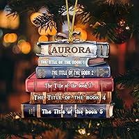 Algopix Similar Product 13 - Personalized Christmas Book Tree