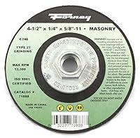 Algopix Similar Product 6 - Forney 71888 Grinding Wheel with