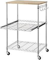 Algopix Similar Product 16 - Finnhomy 3Tier Rolling Kitchen Cart