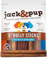 Algopix Similar Product 1 - JackPup 6inch Pizzle Sticks for Dogs