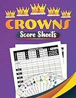 Algopix Similar Product 2 - Crowns Score Sheets Easy to Keep Score