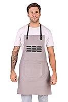 Algopix Similar Product 14 - Leather apron Canvas apron men leather