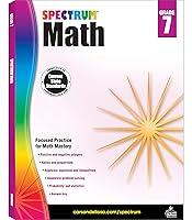 Algopix Similar Product 13 - Spectrum 7th Grade Math Workbooks Ages