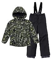 Algopix Similar Product 17 - Hiheart Boys Winter Ski Jacket  Pants