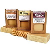 Algopix Similar Product 9 - All Natural Handmade Soap  3 PACK 