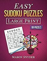 Algopix Similar Product 18 - Easy Sudoku Puzzles Large Print 101