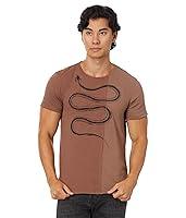 Algopix Similar Product 10 - John Varvatos Mens Snake Bones Tee