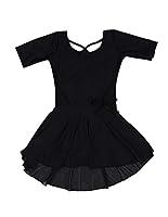 Algopix Similar Product 13 - Leveret Kids Girls Skirt Leotard Black